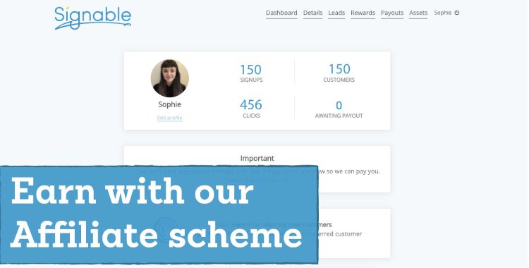 signablehq's tweet image. ⚠️ Announcement!⚠️

We&apos;re launching our official Affiliate Scheme 🎉 

Earn a commission on every paying customer you refer! 💸

Learn more below
hubs.ly/H0msSX60

#AffiliateScheme #SignablePartner #saas #UKBizLunch #UKSME