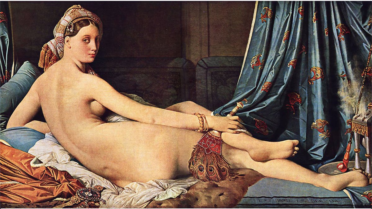 Jean-Auguste-Dominique #Ingres fue uno de los pintores franceses más importantes del siglo XIX barnebys.es/blog/dominique… Aunque prefería la línea clásica, fue pionero en términos de expresión artística