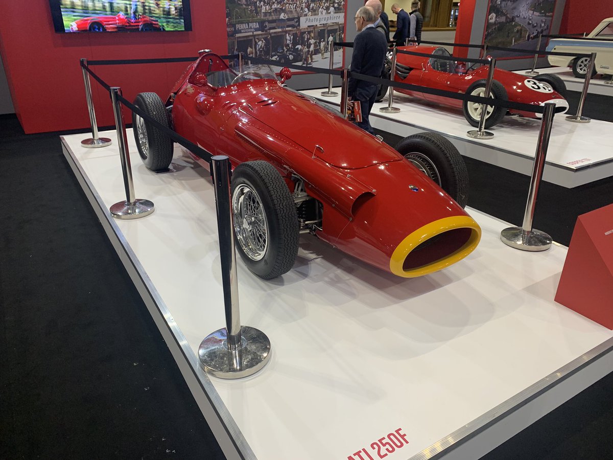 InfluenceComms's tweet image. Racing Royalty on display at Autosport Show 2020 #CType #250F #Lotus49 #Stratos
