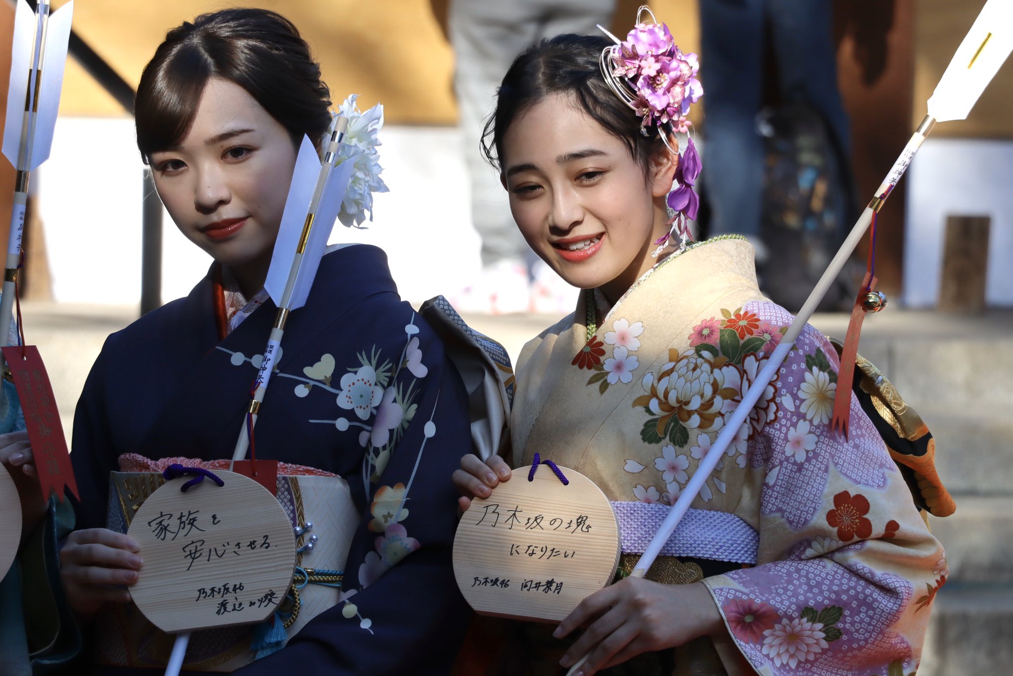 Uzivatel 石原真 Na Twitteru 乃木坂46成人式 乃木神社 T Co Liaki0cduh Twitter