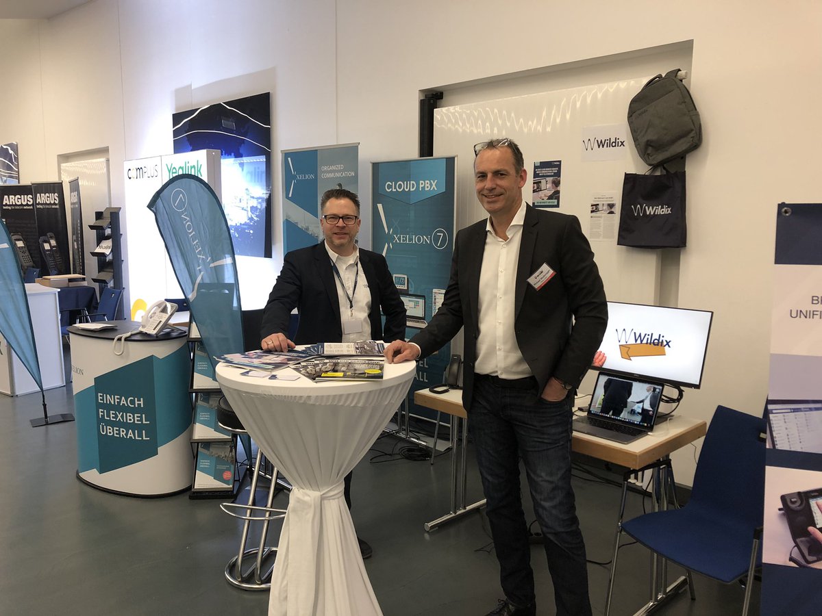 Wildix freut sich auf viele interessante Gespräche mit den Partnern <a href="/Wildix_/">Wildix</a> @HFO_Telecom