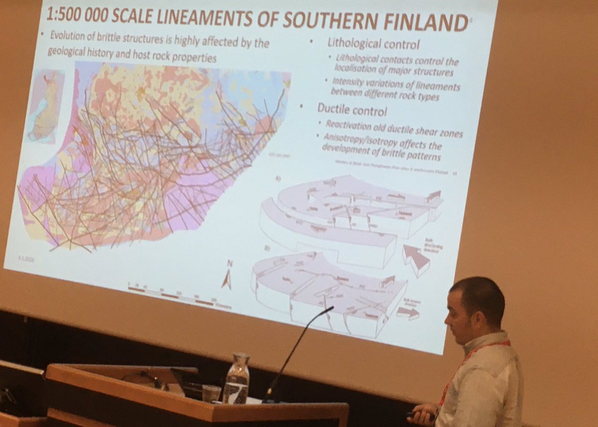 KYTKARIKKO's tweet photo. The KARIKKO project presents result at the 34th NGWM in 🇳🇴!
Nice venue and interesting discussion about lineaments, shearzones, faults and fractures. #ngwm2020 #chapeu @Jonkka76 @NickeNordback @GTK_FI @Geohouse_Turku https://t.co/oiLu7dqHRd