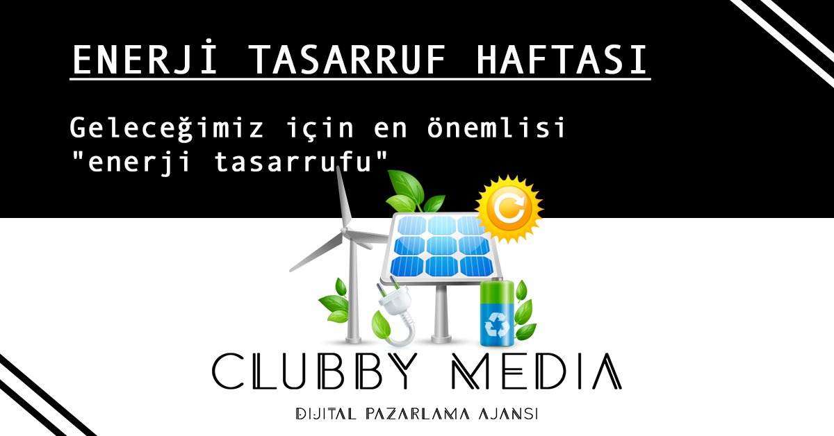 ClubbyMedia's tweet photo. Geleceğimiz için en önemlisi "enerji tasarrufu"
#enerj #enerj #enerjiverimliliği #energyefficiency #sustainability #energy #energyfuture https://t.co/e9jBWqf4mj