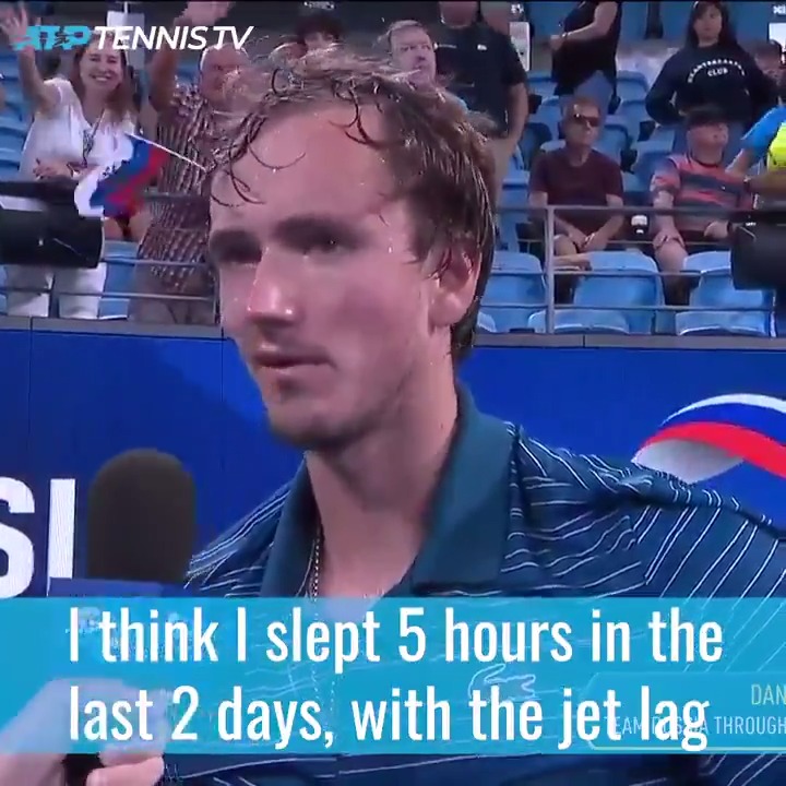 Daniil Medvedev @DaniilMedwed