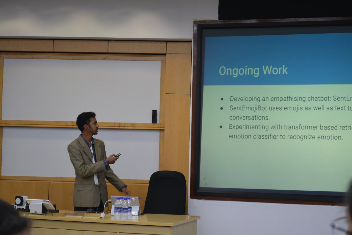 AkhileshRavi13's tweet photo. Had a great time at ACM #CODSCOMAD2020. Presented our paper, met a lot of people and learnt many new interesting things. On the whole, it was an amazing experience at #ISB #IIITH.
We had a big group of students from #IITGN presenting at #Hyderabad and it was a lot of fun. https://t.co/O91XRHyPKV