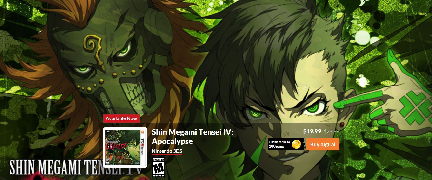 3DS] Shin Megami Tensei IV: Apocalypse