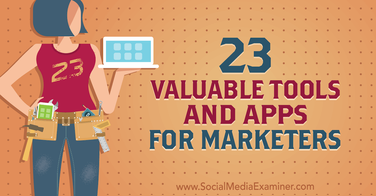 SCMSocialistas's tweet photo. 23 Valuable Tools and Apps for Marketers https://t.co/akIyx3sX5o https://t.co/wYLBaiBupp