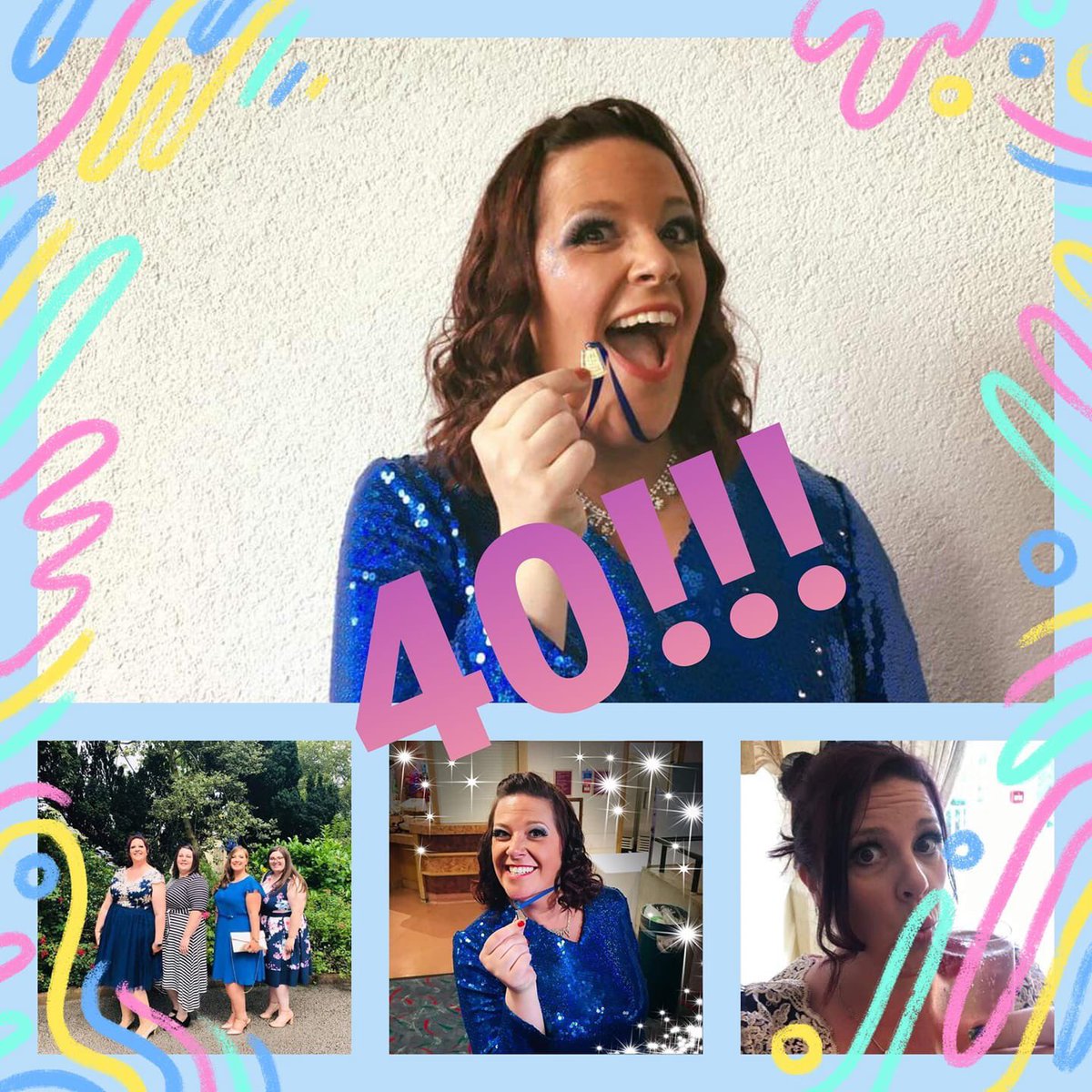 Happy 40th Birthday to the one and only Alison!!! Team Coordinator, Baritone Section Leader and Social Media Guru!! 
Have the BEST day today and party at the weekend!! Lots of love the Millies xxxx💜💜🍾🍾🥂🥂🎂🎂