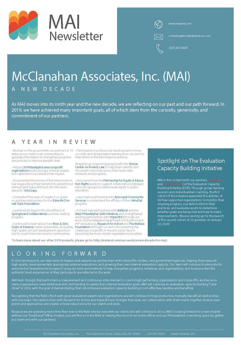 A New Decade for McClanahan Associates, Inc. (MAI) - maieval.com/our-work/a-new…