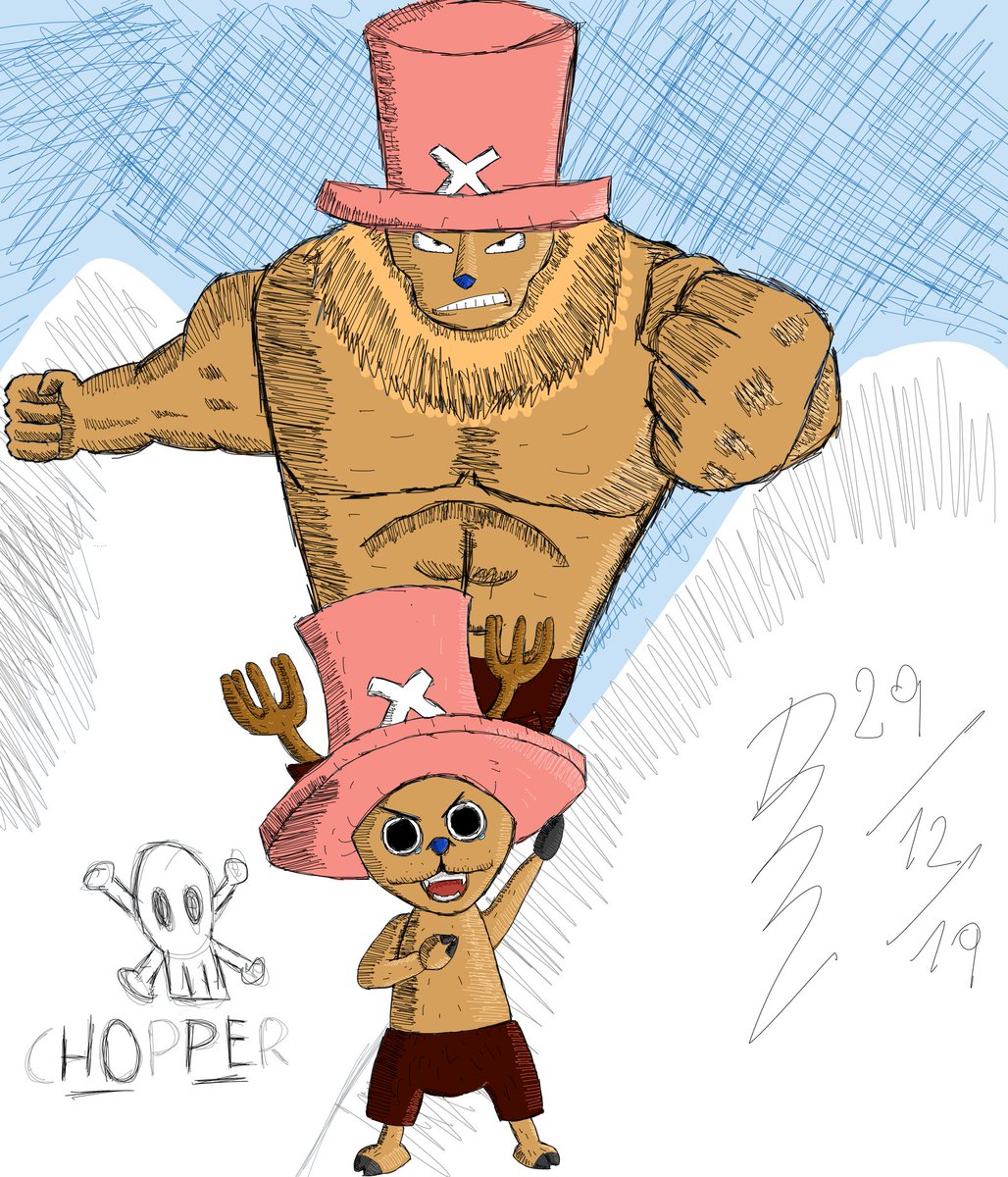 Drawco Simple Complex Tony Tony Chopper De Onepiece Drawco Simple Complex Tony Tony Chopper De Onepiece