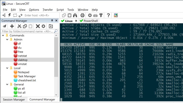 VanDykeSoftware's tweet photo. Beta 2 Releases of SecureCRT 8.7 and SecureFX 8.7 Now Available - https://t.co/E56REB1P6w
#securecrt #securefx

From a customer:
"The introduction of Command Manager in version 8.7 (Windows only) has completely revamped the 'Button' experience." https://t.co/zA4giCelHn