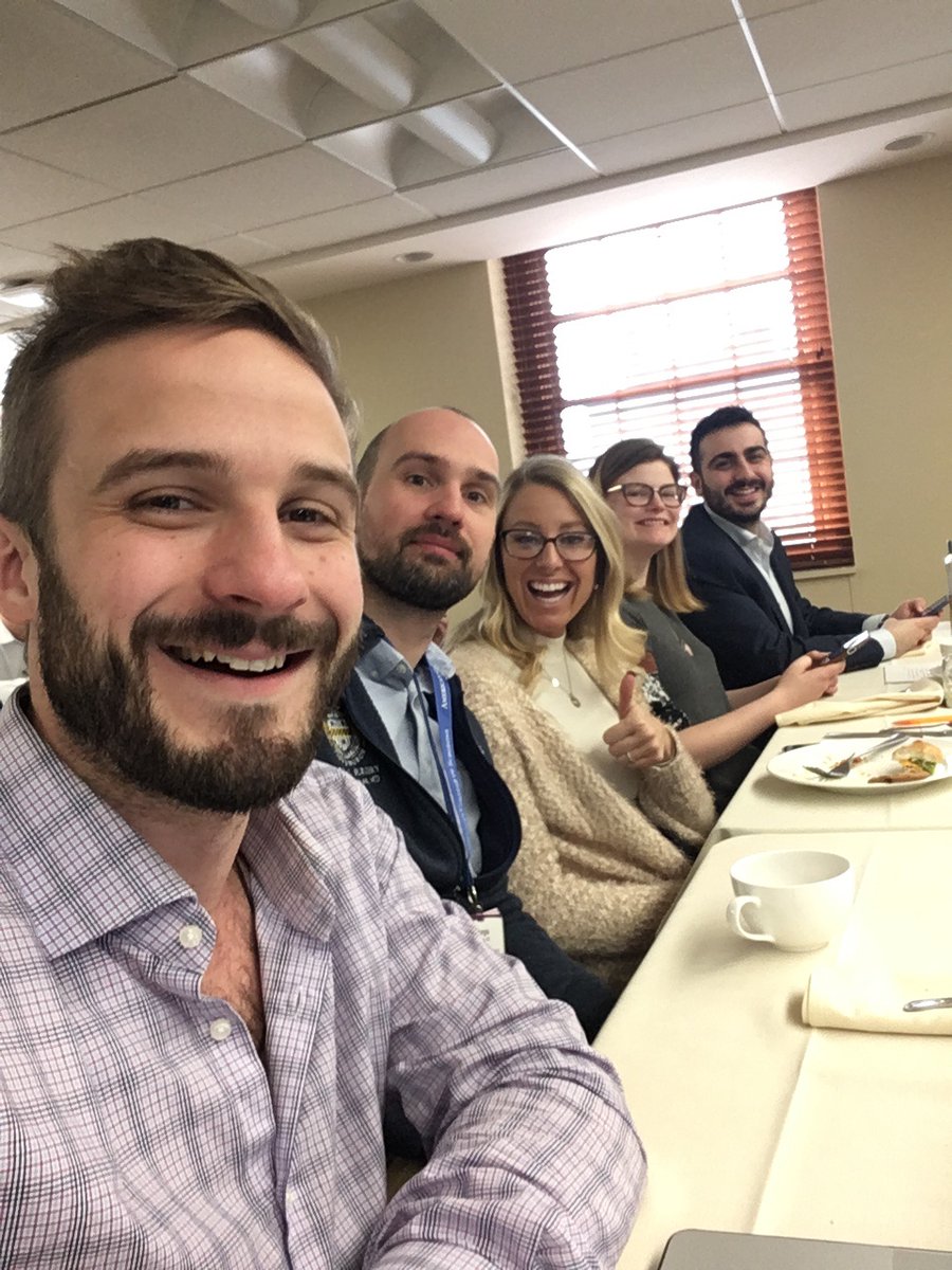 The whole lab is at University of Pittsburgh’s #BloodSweatAndPeers hematology retreat. Ready to learn from some amazing researchers in a science packed day!