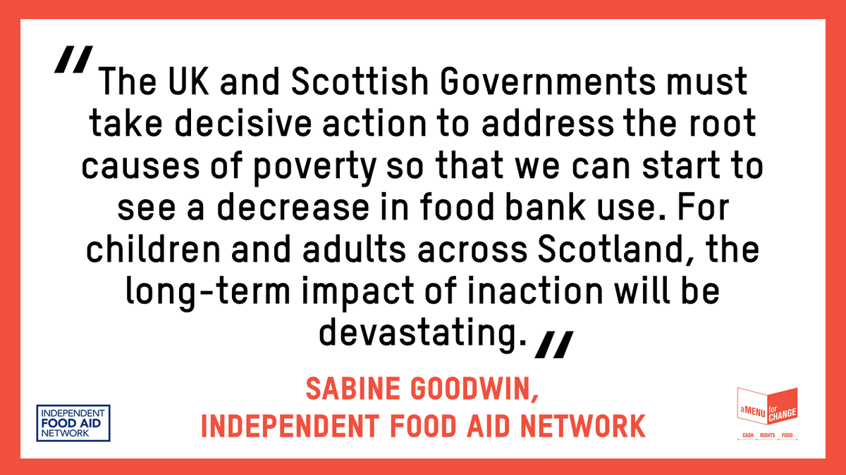 Today’s new data on food parcels shows the full picture of food insecurity in Scotland, combining <a href="/IFAN_UK/">IFAN</a> and @TrussellTrust data: menuforchange.org.uk/ifan-january-2….

<a href="/sabineegoodwin/">Sabine Goodwin</a>