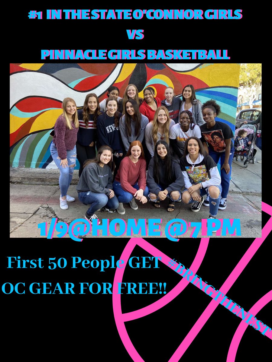 OCEagleExpress's tweet photo. Our girls basketball team is ranked #1 and they would love the support as they take on Pinnacle this Thursday! @7 @home #bringthenest ๐๐ @ocgbball https://t.co/VPQ9Fnc1Uf