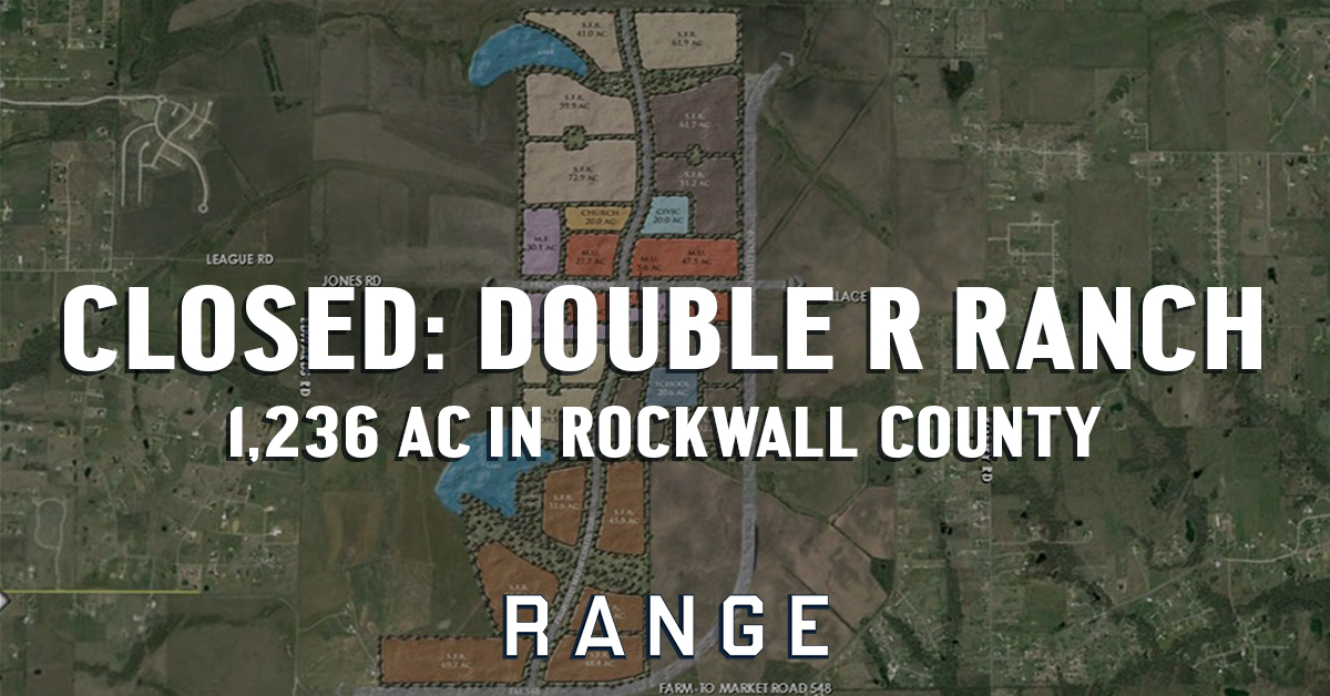 RangeRealty's tweet image. Closed! We are pleased to announce the sale of Double R Ranch, a 1,236 AC investment property in DFW's #RockwallCounty. 

View the property's details on Range's website:
ow.ly/ygp550xRqcV