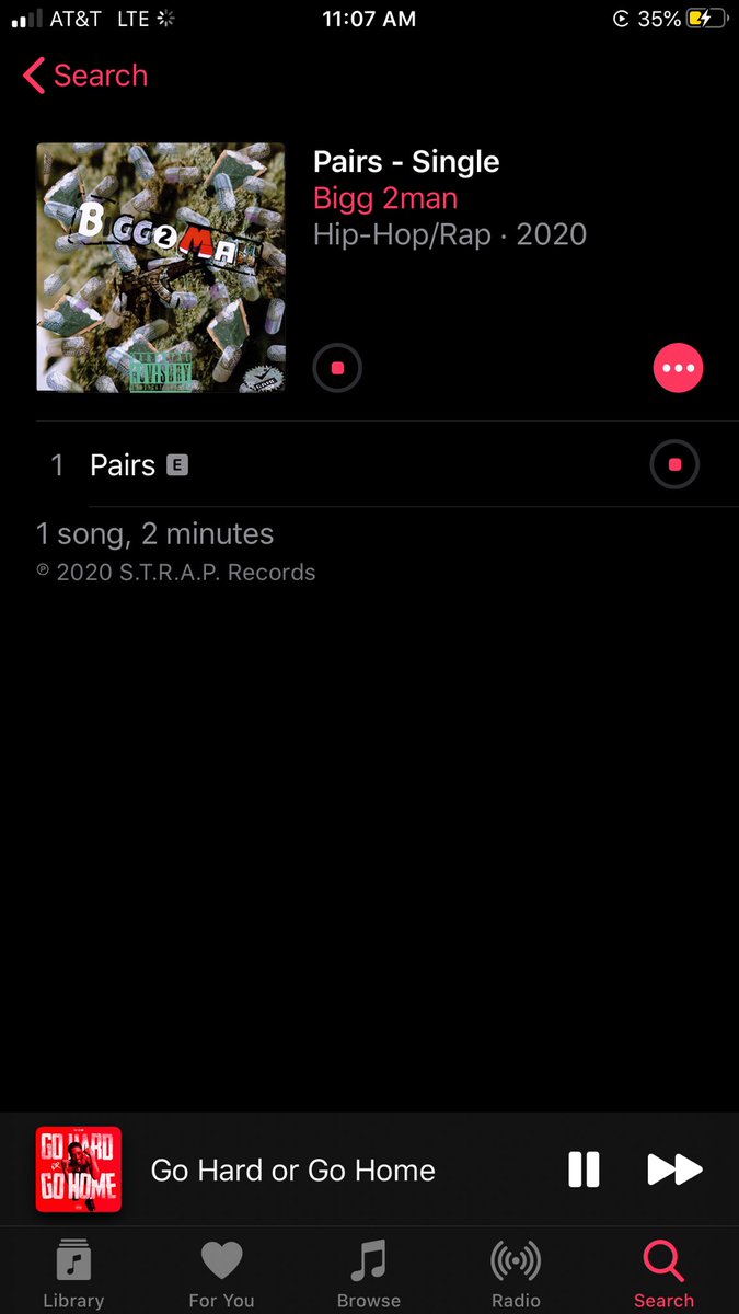 Bigg2man's tweet photo. just dropped my first single of the year on @Spotify &amp; @AppleMusic y’all go eat that up we going global this year ✅🤙🏾 #Pairs #Bigg2Man #TrvpBrothaz #CheckGame https://t.co/o5JRJ0Den1