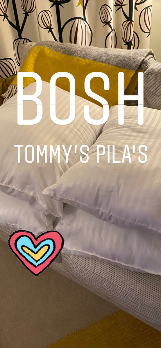 angiebirch's tweet photo. A Good nightsβ sleep is on the cards tonight @iamtomskinner #fluffypillowcompany #theapprentice2019 https://t.co/SkOK63u9Od