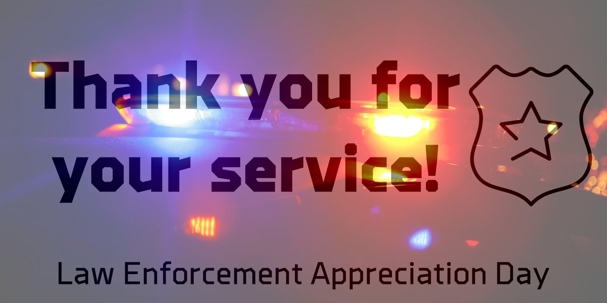 BOLDNP's tweet image. Today is #NationalLawEnforcementAppreciationDay! Take a moment to thank an officer for serving your community.
#ATTLead2020  #POWERcentral #LifeAtATT #ATTEmployee