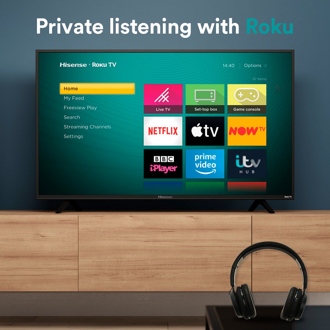 Sssh π€«
Roku UK app + π§ = hear every detail without disturbing the house
Get the Hisense B7120 today π http://bit.ly/Hi-B7120Β
