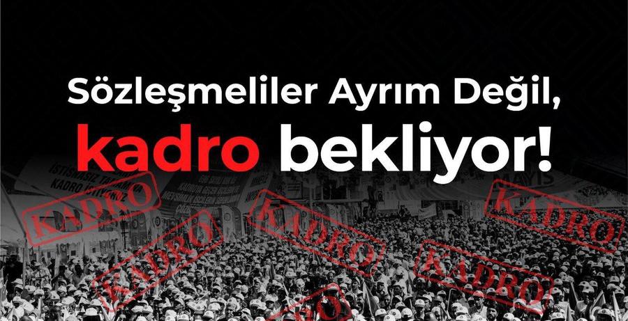 umitkaraegt's tweet photo. #SözleşmeliMemurKadroya

SÖZLEŞMELİLERİN

📌Tayin hakkı yok ⚠️

📌Aile bütünlüğü yok  ⚠️

📌Görevde yükselme yok⚠️

📌Vergi kesintisinde adalet yok⚠️

YOK, YOK, YOKKK!!!

Bu yüzden! Kadro şart✔

@RT_Erdogan

 #SözleşmeliMemurKadroya https://t.co/KkwwNNlHGL