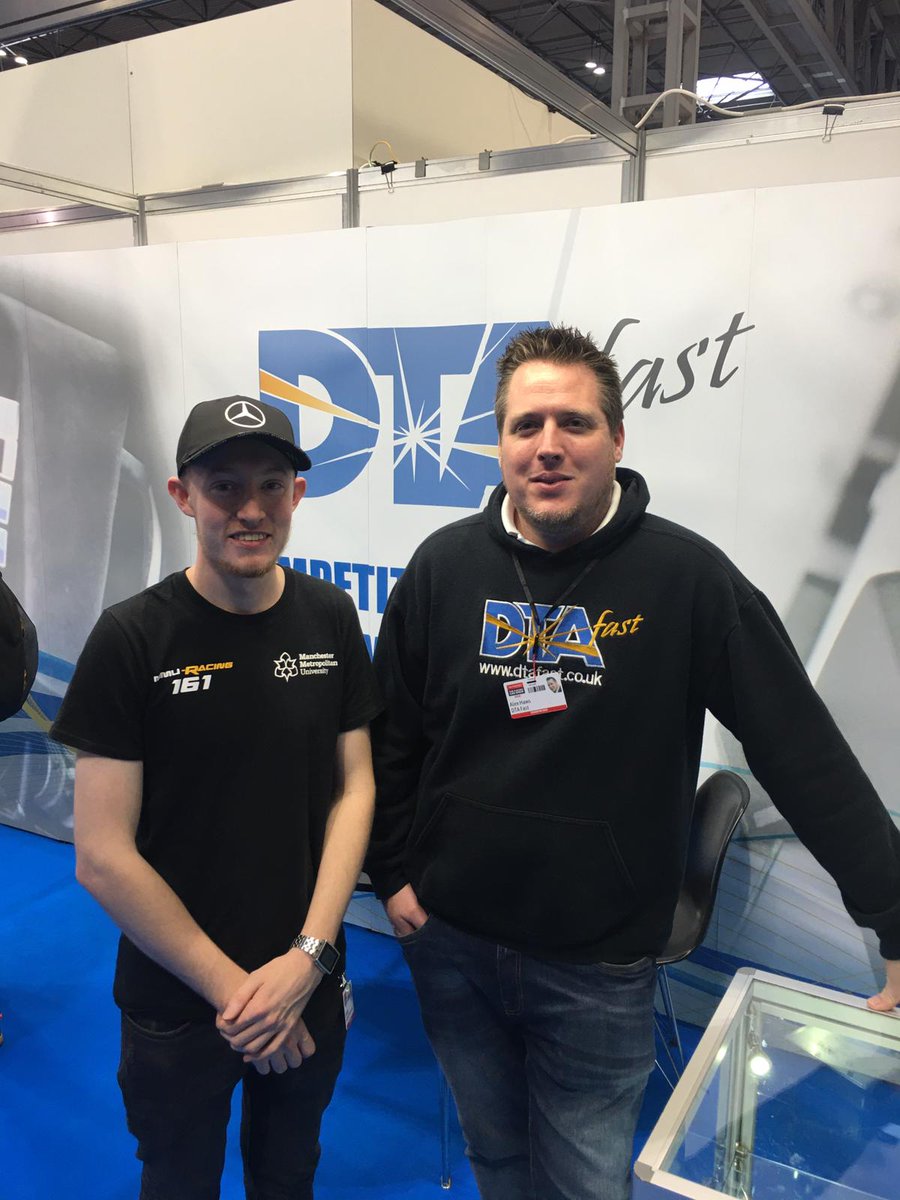 Day 1 of the <a href="/Autosport_Show/">Autosport International Show</a> is going great, we finally met the men from the other side of the phone from <a href="/DTAfast/">DTAfast</a>. Thank you for your support and guidance over the years.