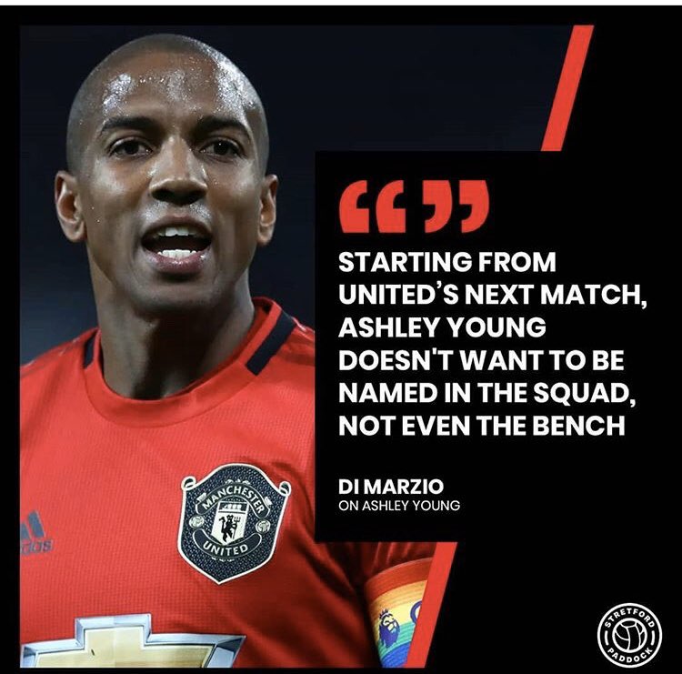 If this is true I think this is on the failure administration of Man United Such a player doesn’t have a chance even to play for such a huge club. Lingard, Young, Andreas... etc. are not a Man U players #MUFC @EdWoodwardCEO @rioferdy5 United before and now players huge gap.