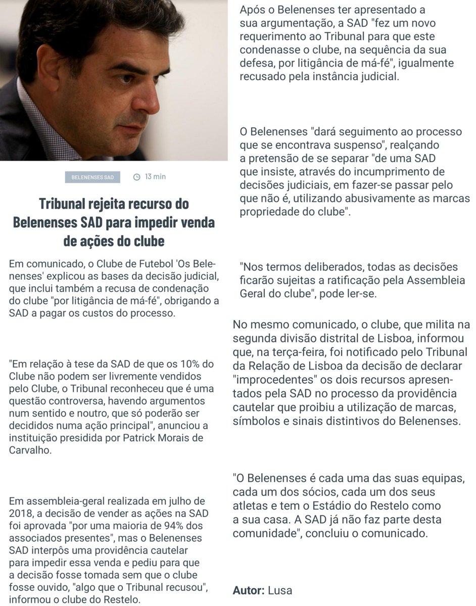 3Sporting's tweet image. Mais uma vitória do @CFosBelenenses na &quot;guerra&quot; com o #Codecity.