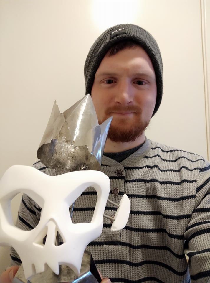 TwoCplus's tweet image. It has arrived! SaboCup 2019 Trophy made by SaboSav :D 

Thank you once again @SabotageQc for organizing this tournament, and especially Phil, Coltaho and Kammesennin who put a lot of their time and effort into this!