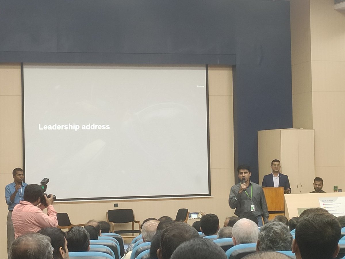 Wipro's tweet photo. It was a fully power packed day at #Techtonic2020, our flagship technology symposium. In the second half, we witnessed some great expert talks, heard some engaging panel discussions along with #DMTS member felicitations. #InnovateToThrive #InnovationAtWipro https://t.co/YXQWDCK3cW