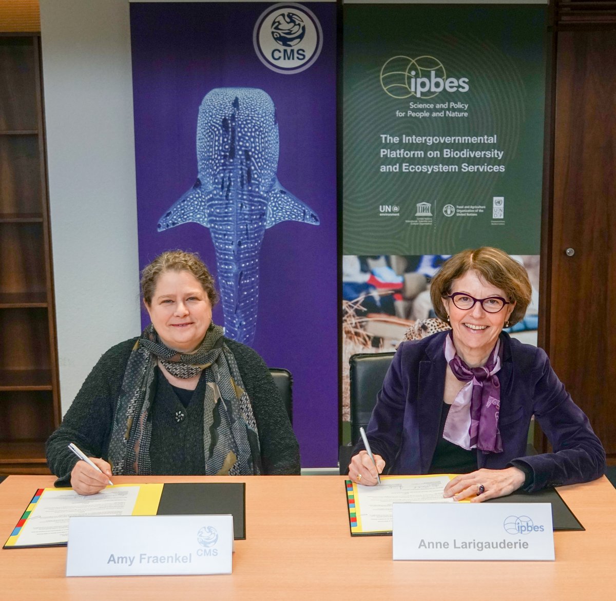 IPBES's tweet image. The #nature #SuperYear will get a great early boost starting 17 Feb with #CMSCOP13 in India

@IPBES and @BonnConvention recently extended our cooperation agreement to 2030 - for even greater collaboration on #Biodiversity2020 and beyond