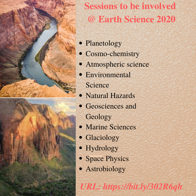 MeetingsInt's tweet photo. Share and showcase your research works at Earth Science 2020 Conference
#Earth_Science_2020 #Earth_Science #Earth_Science_Conference #Planetology
conference url:https://t.co/4ZhSbEaB1f
Emailus:earthscience@insightsummits.com
WhatsApp:+ 65 3158 1626 https://t.co/0m12S3FRqe