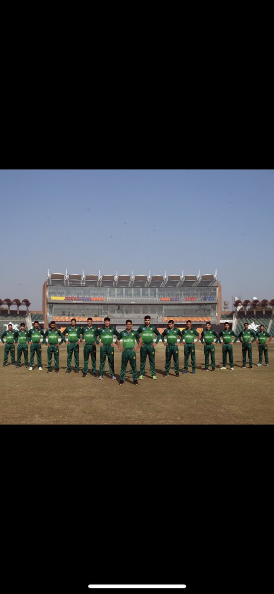 babarazam258's tweet photo. Congrats on representing Pakistan in U19 World Cup. Wear this star on your chest with pride and give your very best. Result is not in your hands, effort is. Victory follow those who refuse to give up. Good luck champs! #RiseAndRise #PakistanFutureStars #U19CWC https://t.co/HnzxnZT3G4