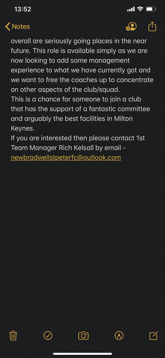 NewBradwellSPFC's tweet photo. ***VACANCY***
New Bradwell St Peter FC are currently looking to add to our management team by recruiting a Reserve Team Manager for our side that plays in the North Bucks Intermediate division. 
SEE ATTACHED FOR MORE INFORMATION!
@SpartanSMFL @NBDFL1 @Ollie_Bayliss https://t.co/kIcSpkvYw0