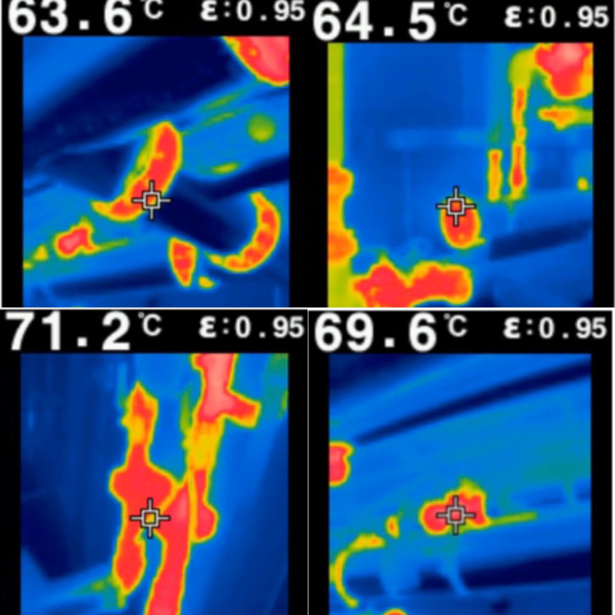 This is the result of not wrapping valves and flanges in your plant room. You are leaking heat &amp; therefore money. Get in touch and we will survey you’re plant room and reduce your energy costs. #energyefficiency #heatleak #burningmoney
