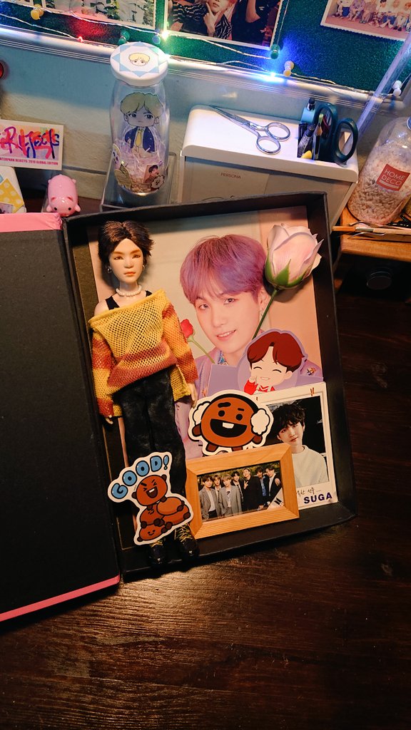 todayearsold's tweet photo. I made myself a Suga kit y'all π
#BTSDollsOfficial #btsxmattel #suga
#yoongi #seesaw #btsdollrepaint #bts #λ°©νμλ
λ¨ #λ―Όμ€κΈ° #μκ° https://t.co/ec6VI6fYfU