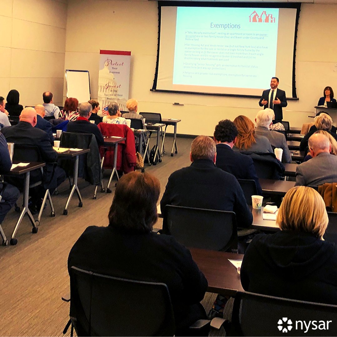 NYSAR_News's tweet photo. Instructors from Bronx Manhattan North Association of REALTORS, @HudsonGateway, @LIRealtors and @SIBOR participated in a "Train-the-Trainer" program presented by Westchester Residential Opportunities and the Westchester County Human Rights Commission in @cityofwp on January 7. https://t.co/LWhclE9rE5