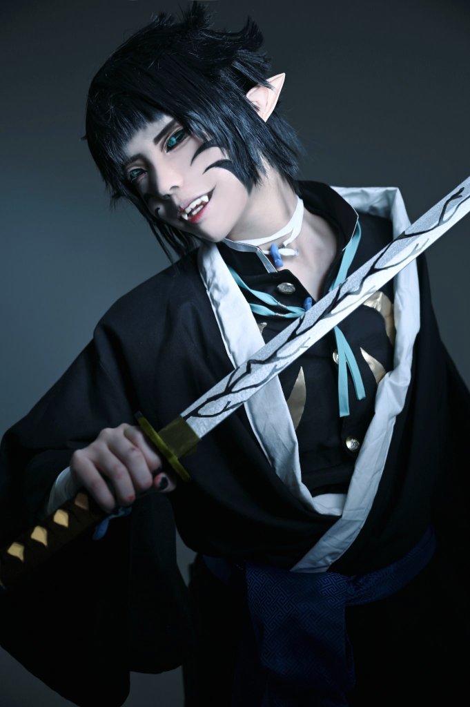 てく Cosplay 鬼滅の刃 上弦の陸 獪岳 久し振りだなァ善逸 Moru てく Cosplay 鬼滅の刃 上弦の陸 獪岳 久し振りだなァ善逸 Moru