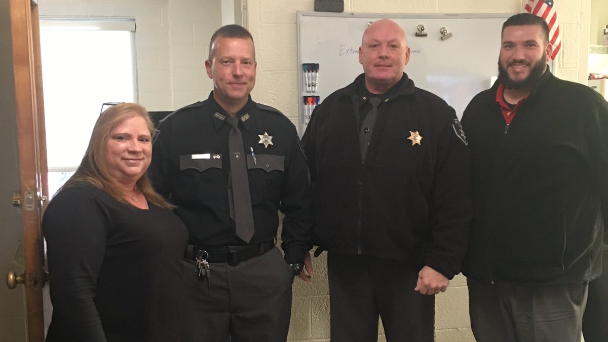 Happy National Law Enforcement Appreciation Day.  Terry and I got to take breakfast to Putnam County Police Department on behalf of the Teays Valley Home Depot to thank them for their help in the community and what they do each and every day!