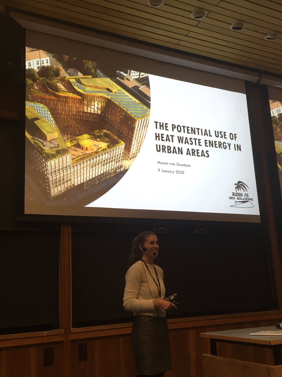 UrbangeoN's tweet photo. Important topic for #cities “Potential use of #heat #waste #energy in #urban areas” by Manon van Goethem at #NGWM2020 #SDG7 #RenewableEnergy An unexploited energy #source in #Norway Thanks, Manon for a great presentation! https://t.co/iYj56q1VbT