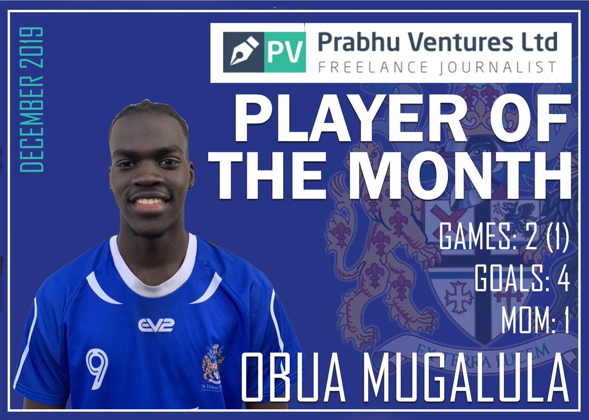 Congratulations to <a href="/Obz93756953/">Obz</a> who has been voted the <a href="/AshishPrabhu3/">Ashish Prabhu</a> sponsored Player of the Month for December 2019 #sthelens