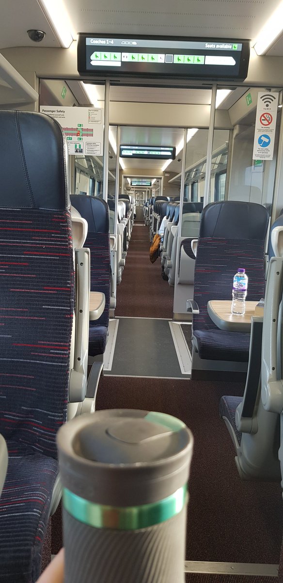 symatt's tweet photo. Practically empty. So its #teaquest time #trainlife https://t.co/jUZYF88szL
