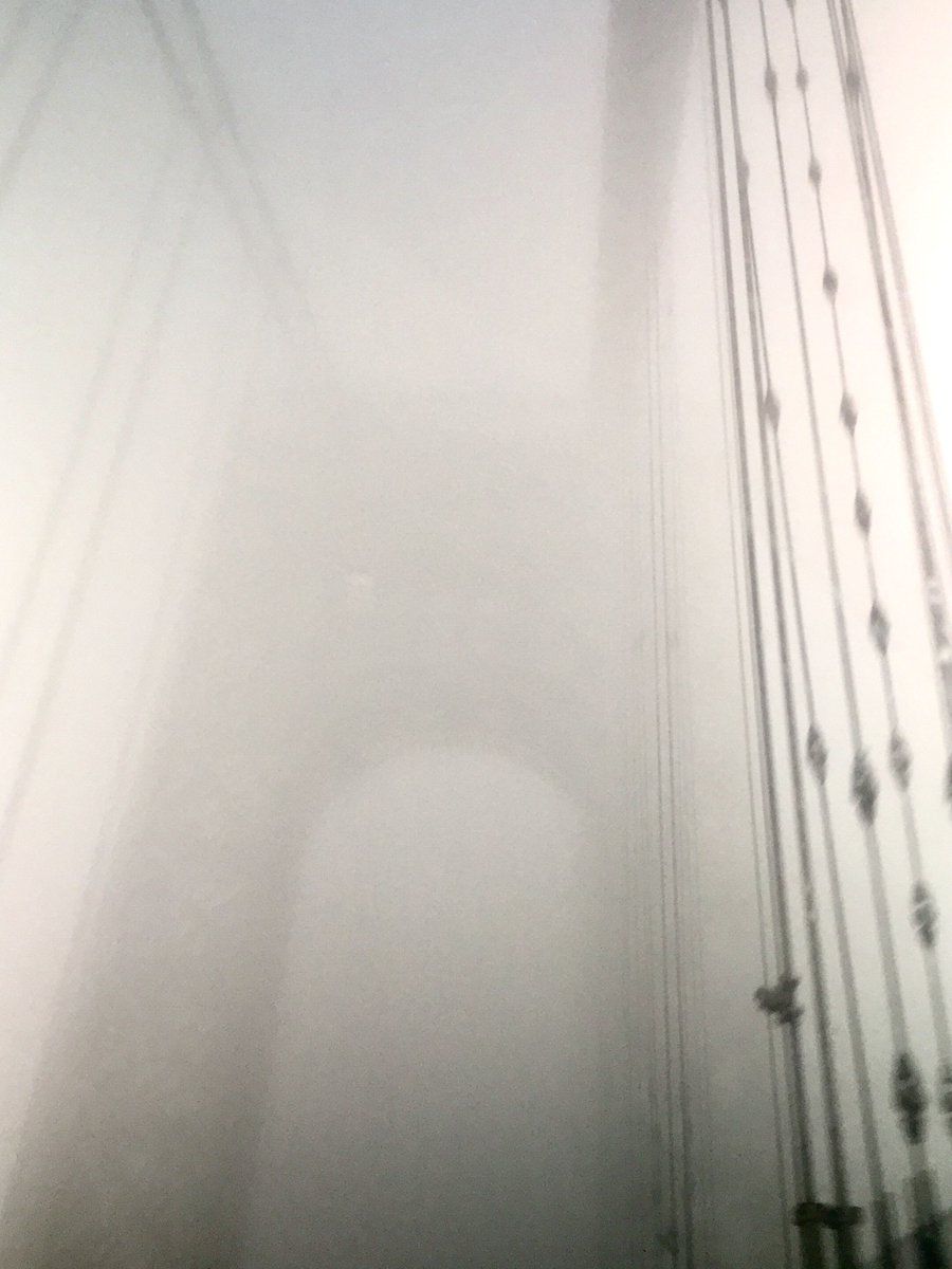 greganthon's tweet photo. Foggy trip around NYC #NYCBridges #TriboroBridge
#RFKBridge #GWB #GeorgeWashingtonBridge https://t.co/sZbVgkzh3O