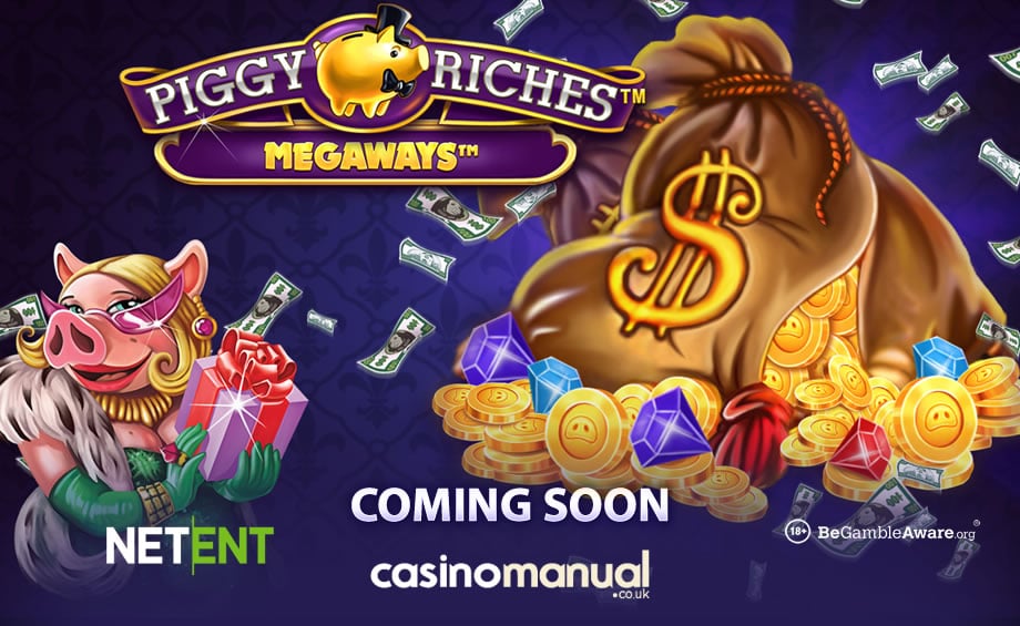 NetEnt’s first ever Megaways slot will be Piggy Riches Megaways: casinomanual.co.uk/netent-to-rele…