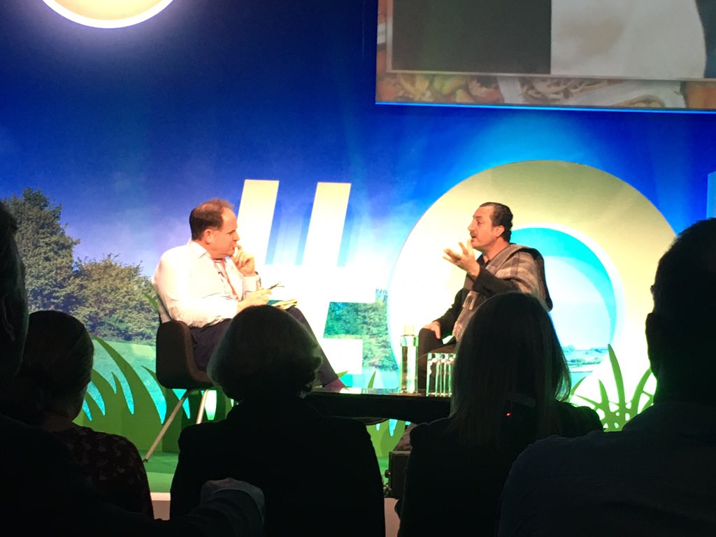 “Food is not a commodity, it is the single most important thing in humanity”
Kamal Mouzaawak giving <a href="/HenryDimbleby/">Henry Dimbleby</a> and <a href="/oxfordfarming/">Oxford Farming Conference</a> his insight into bringing people together through food in Lebanon.