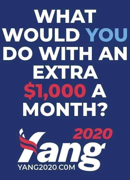 GangusKane's tweet photo. With the #FreedomDividend, think of how much more business revenue,  barbers and beauticians would have! A hair cut is one of those things people put off, with lack of funds. Please retweet an example. #1KaMonthWould do for local businesses. #barbershop #beautician #YangGang https://t.co/EmVvjBfPQS