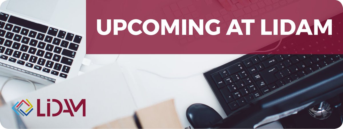 Upcoming at LIDAM #59 - mailchi.mp/32dda27f759d/u…