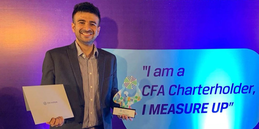 Thousands of journeys, one common goal: becoming a CFA charterholder! Share a photo of where you are on your journey using #CFAexam . (📸: Vibhav Z.)