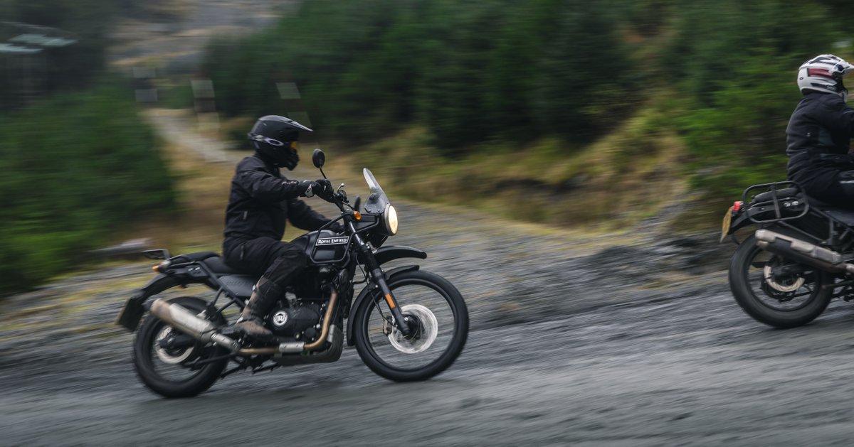 Rip, ride, and race your way through any terrain on the Himalayan.