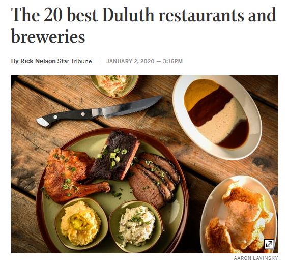 Shout out to some of our <a href="/GDCDuluth/">Downtown Duluth</a> members for making <a href="/StarTribune/">The Minnesota Star Tribune</a>'s 20 Best Duluth restaurants and breweries!
But really, are we surprised?
startribune.com/the-20-best-du…