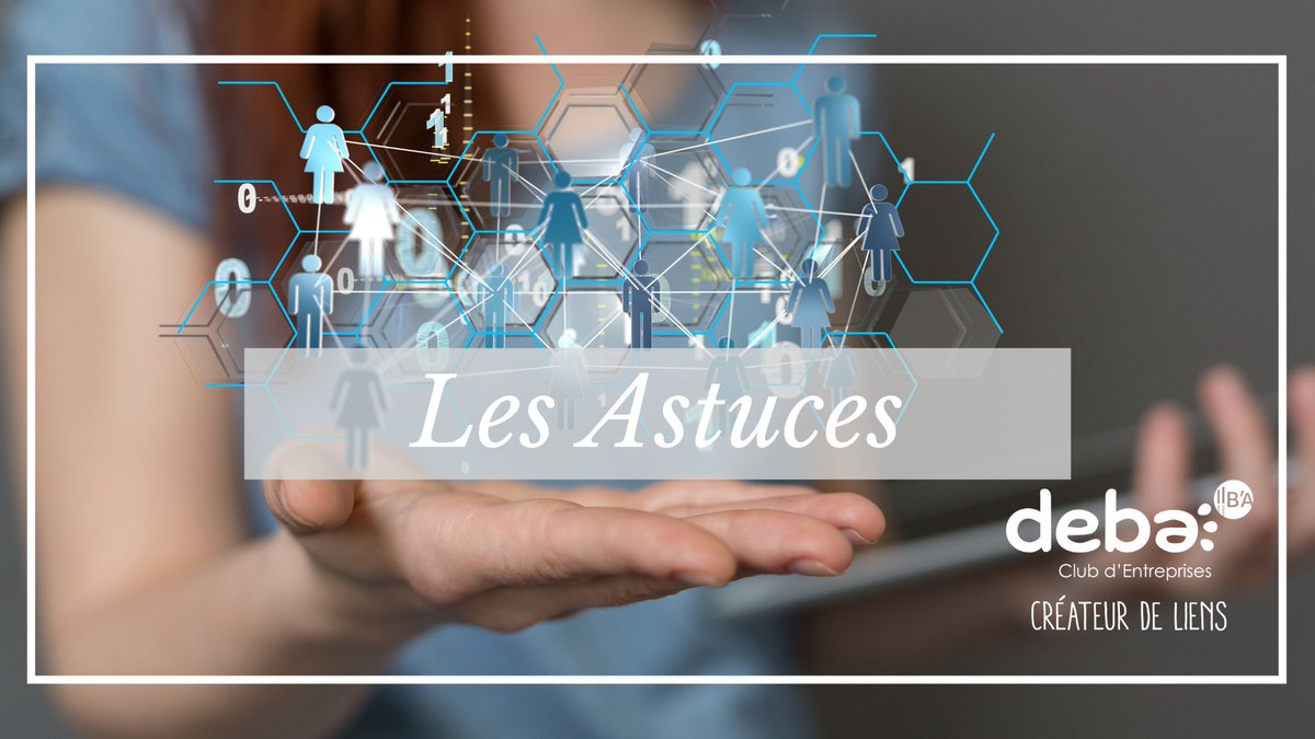 Comment trouver de nouvelles affaires grâce au Club d’Entreprises ?
Rejoindre un réseau vous offre des opportunités de contacts. Mais pour cela vous devez : Etape 1 : déterminez votre objectif
urlz.fr/bwO7